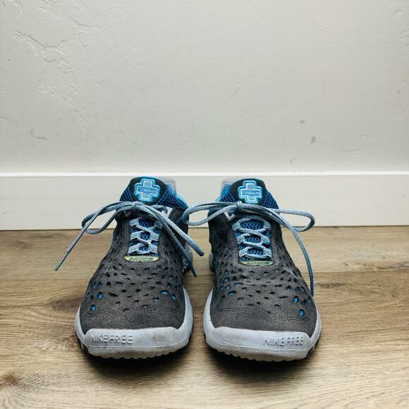 Nike Free Run Blue And Gray Trail Running Shoes Women’s Size 7.5 - Picture 3 of 10
